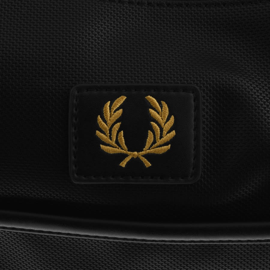 Alternative Image for ProductFred Perry Texture Barrel Bag Black3